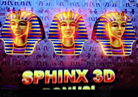 machine a sous sphinx 3d